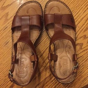 Born woman’s heels